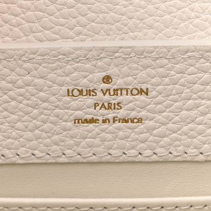 Louis Vuitton Taurillon Ayers Capucines Mini White Snow White 6 of 10