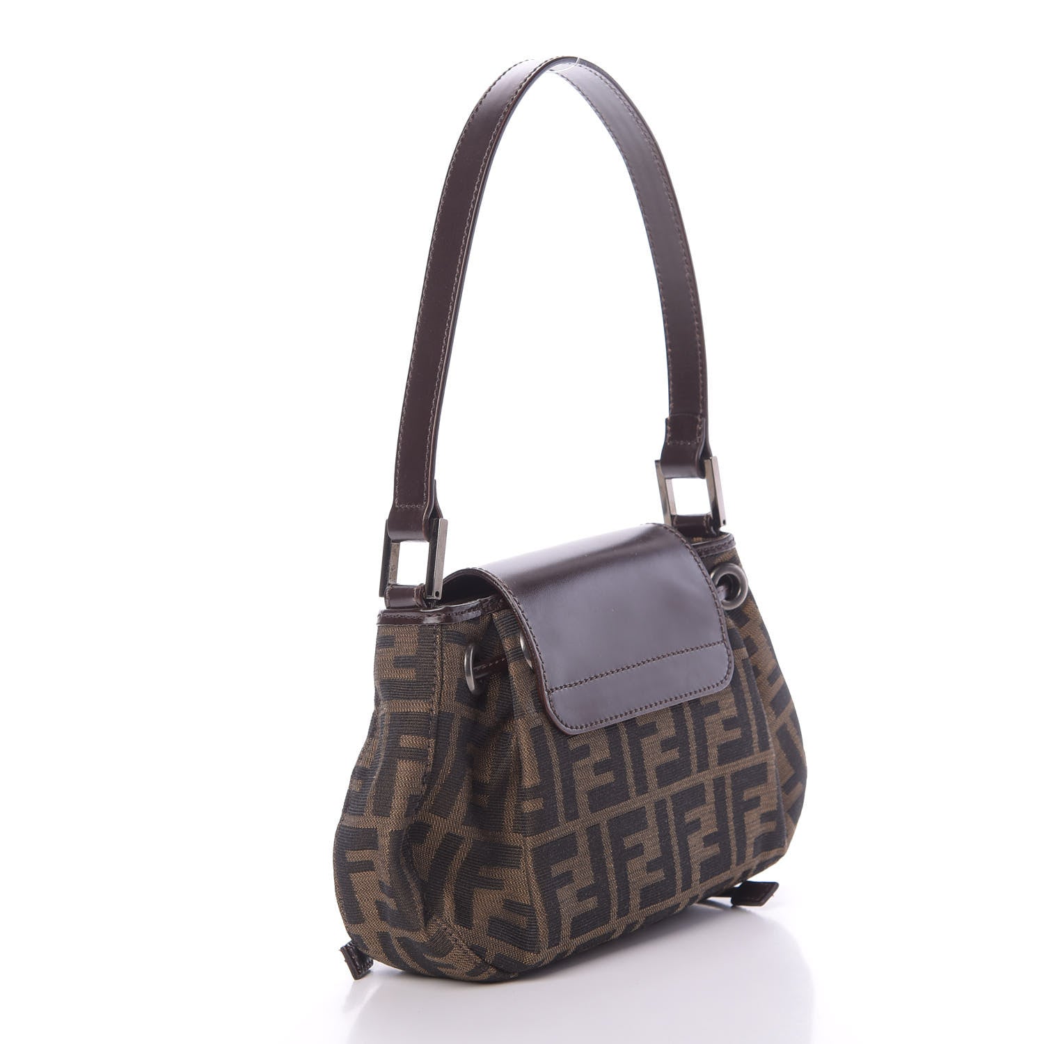 Fendi Zucca Mini Shoulder Bag Tobacco 3 of 13