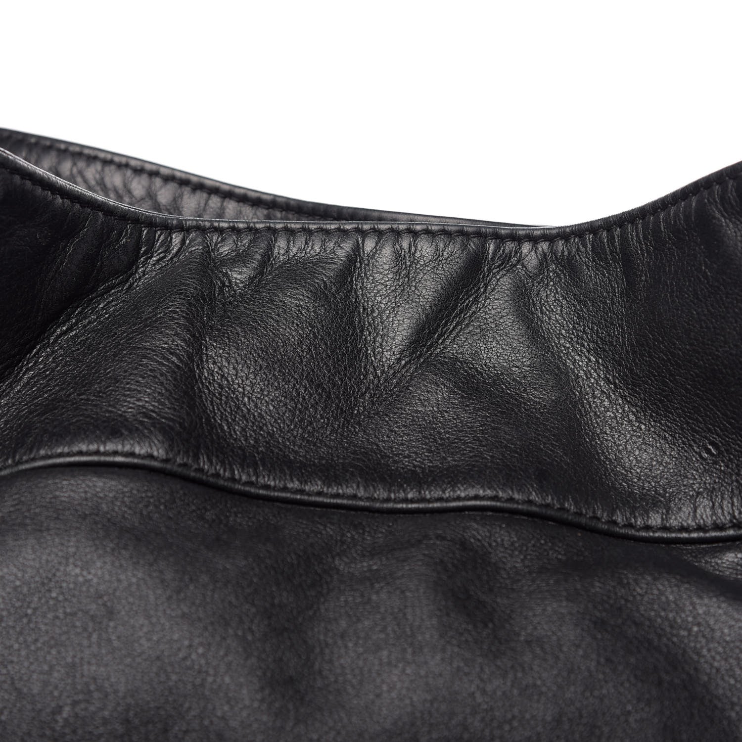 Chanel Calfskin Modern Chain Rhodoid Hobo Black 10 of 13
