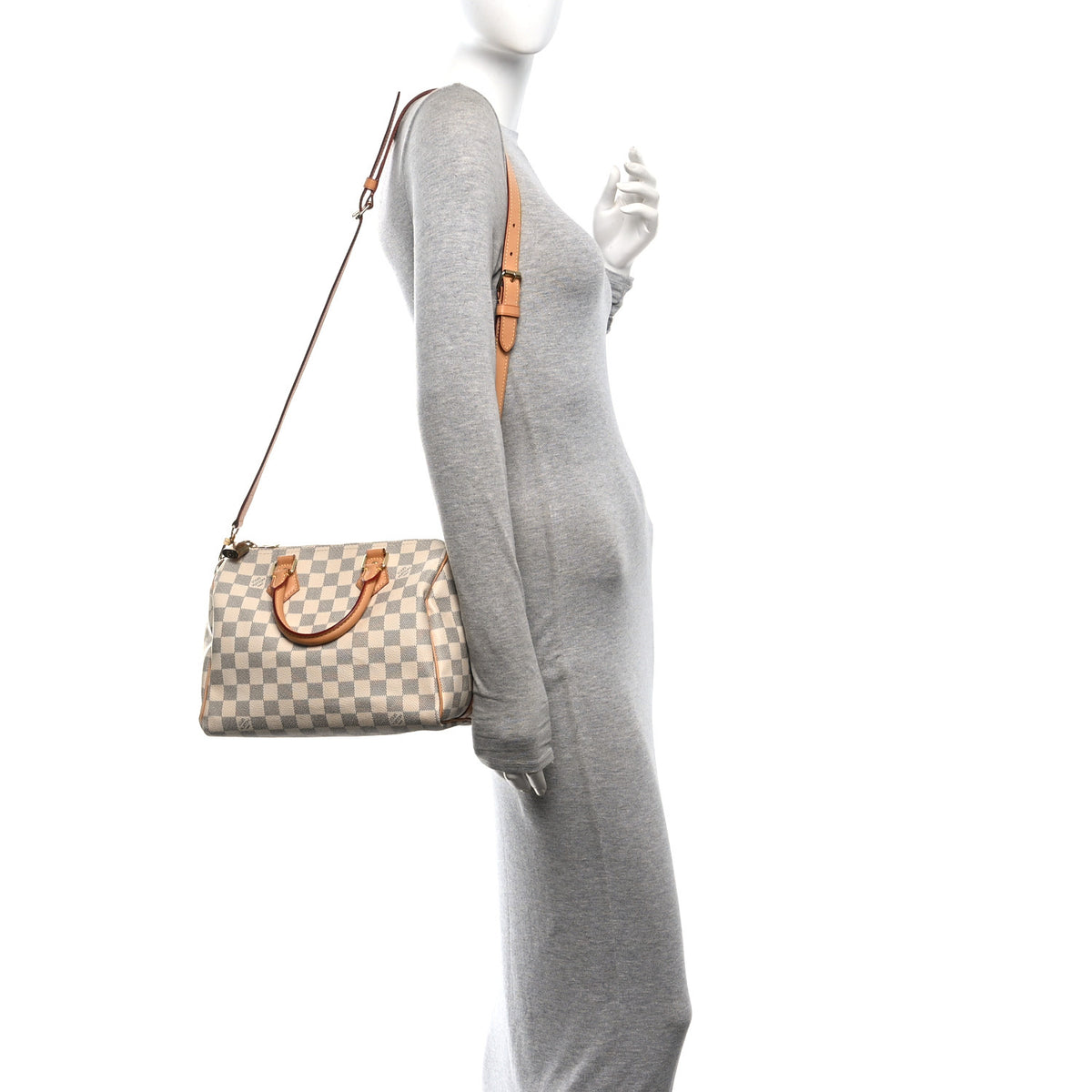 Damier Azur Speedy Bandouliere 25