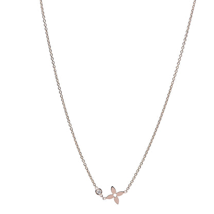 Louis Vuitton 18K Pink Gold Diamond Idylle Blossom Pendant Necklace 1 of 6