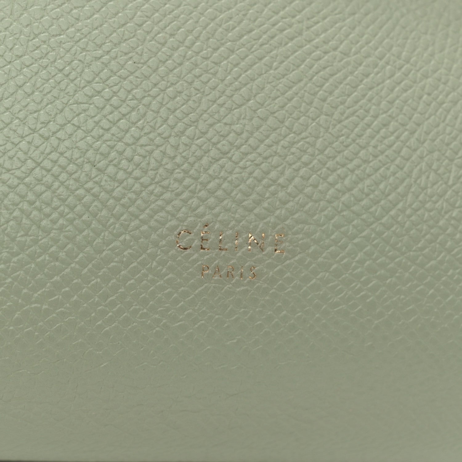 Celine Grained Calfskin Nano Belt Bag Jade 6 of 13