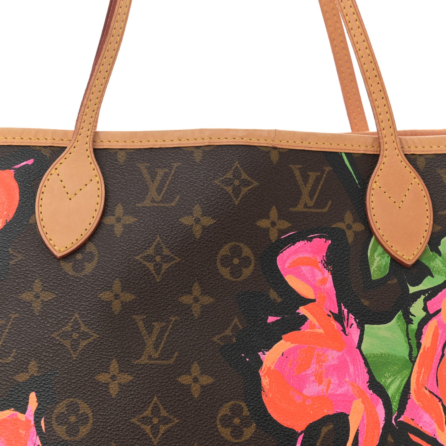 Monogram Roses Neverfull MM