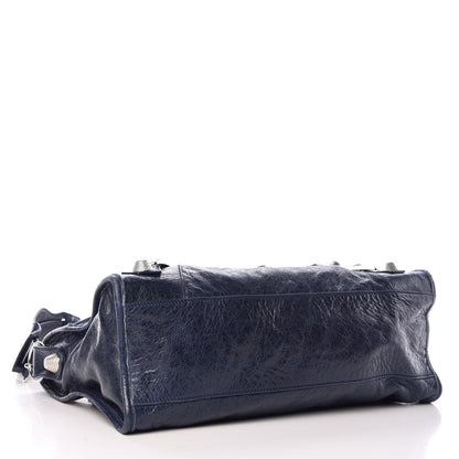 Balenciaga Agneau Giant 21 Silver Hardware City Marine 5 of 14