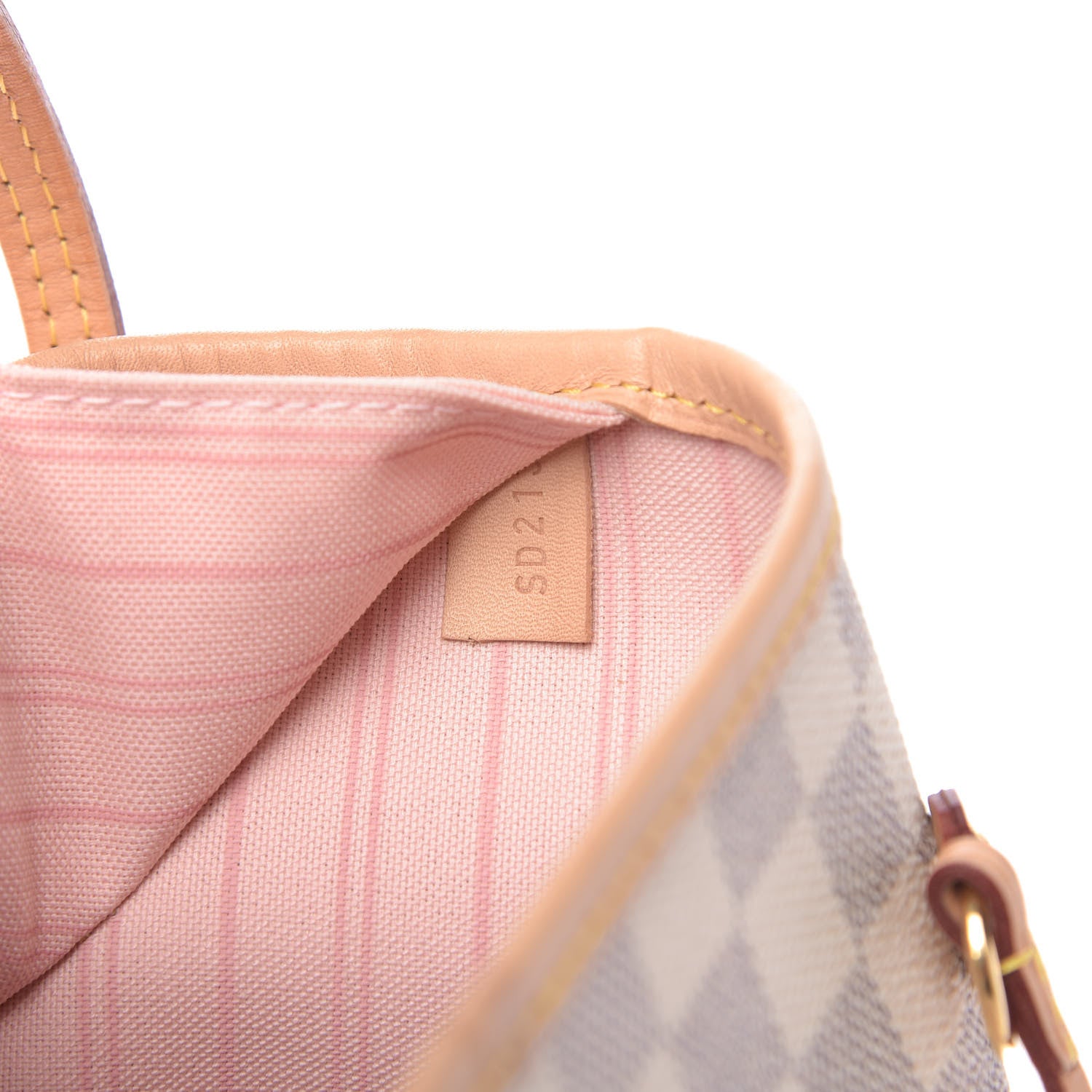 Louis Vuitton Damier Azur Neo Neverfull GM Rose Ballerine 10 of 10