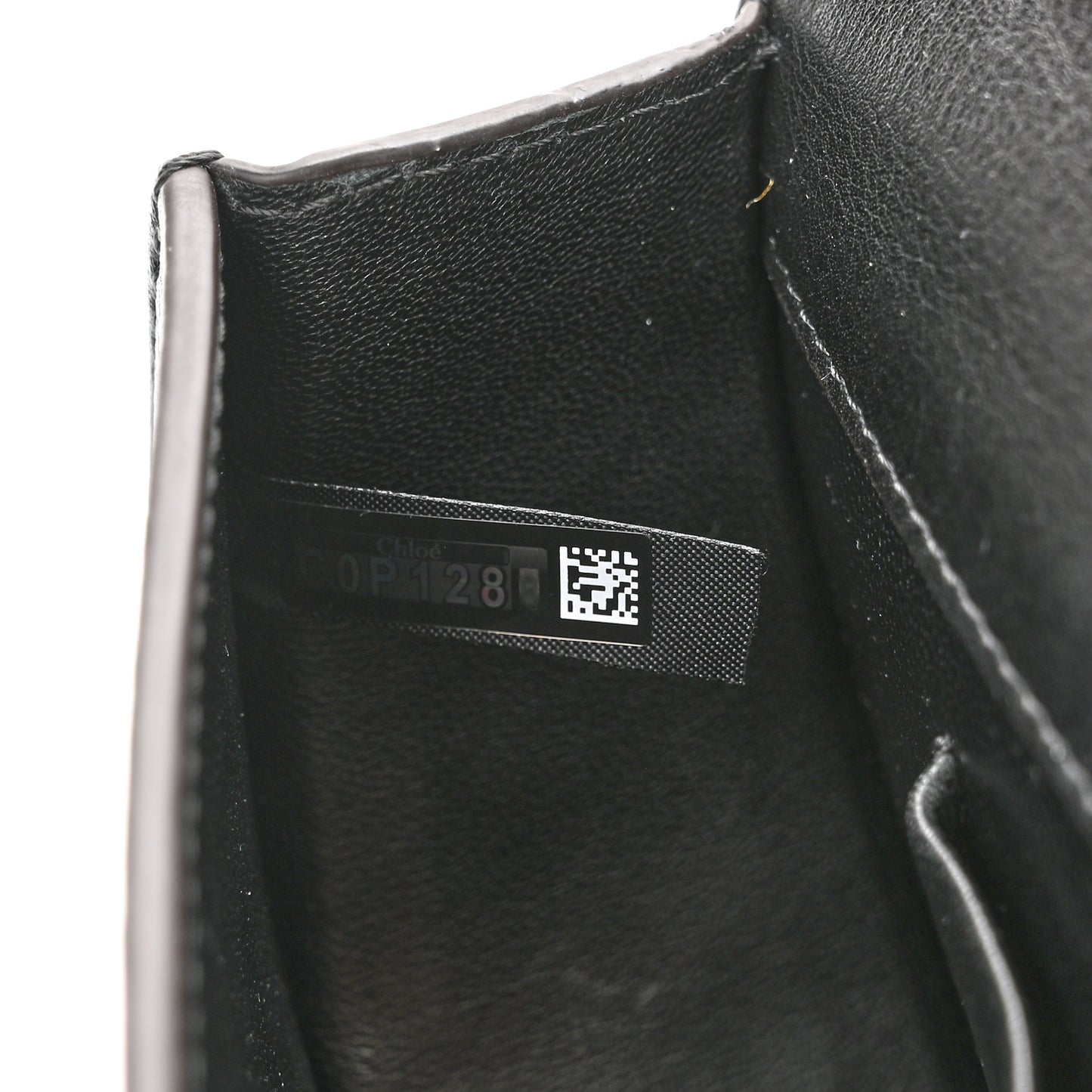 Calfskin Small Nile Bracelet Minaudiere Bag Black
