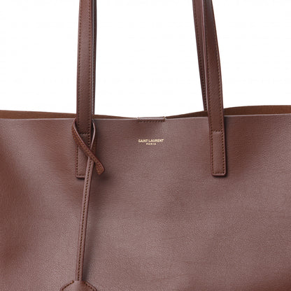 Saint Laurent Calfskin Large Shopping Tote Old Brandy 11 of 11