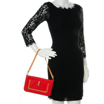 Louis Vuitton Vernis Mallory Square Rouge 2 of 7