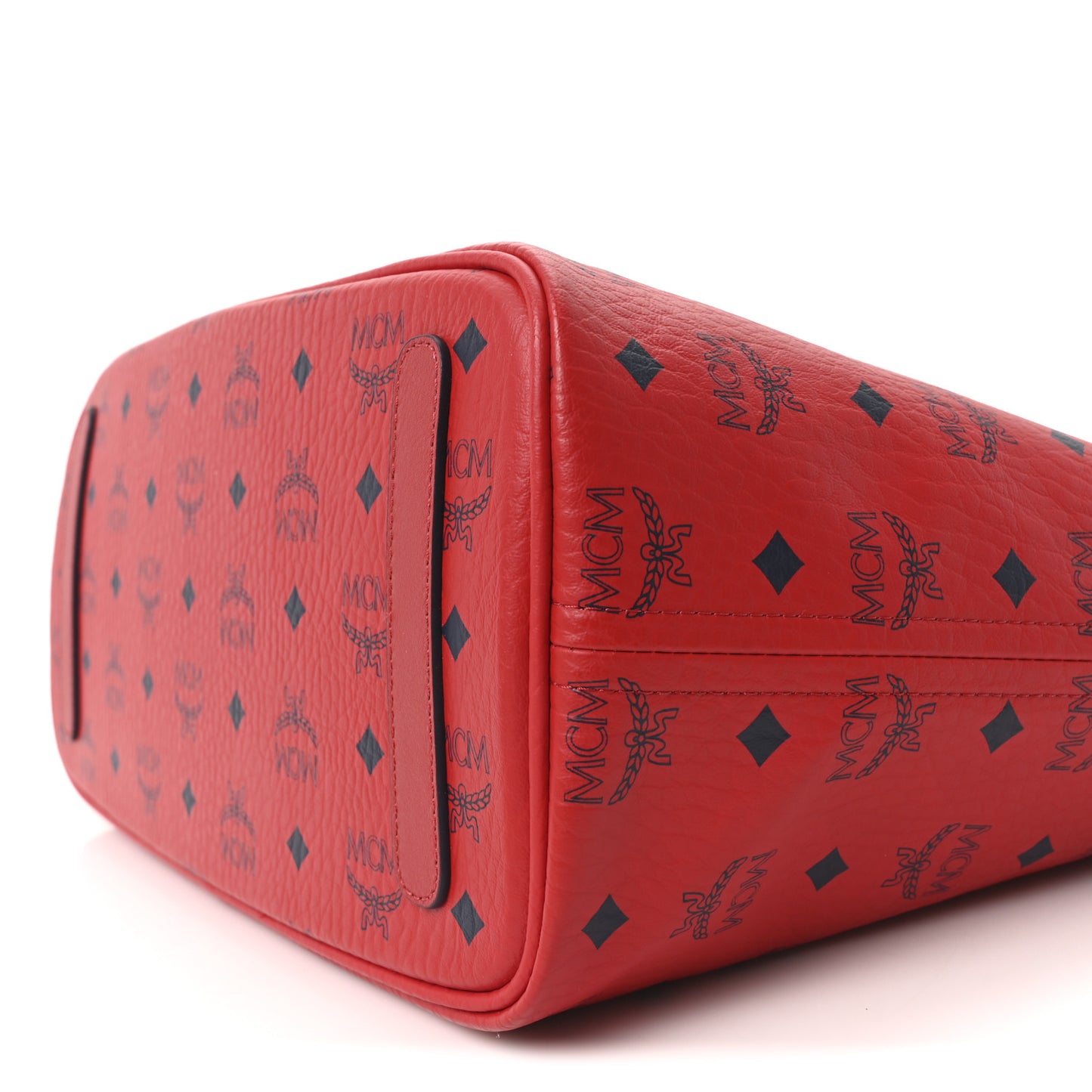 Visetos Medium Liz Reversible Shopper Tote Candy Red