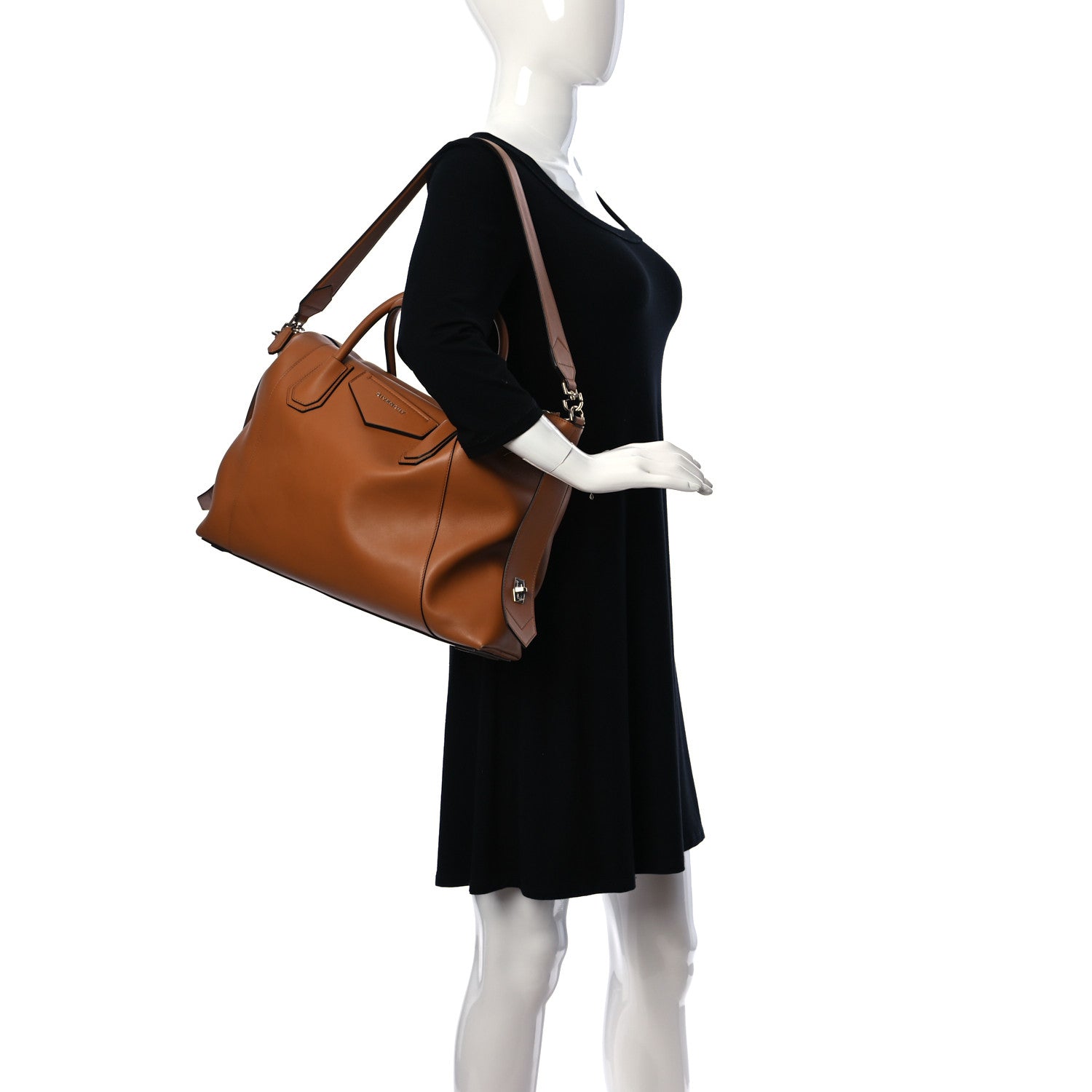 Givenchy Soft Calfskin Medium Soft Antigona Tan 2 of 13