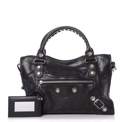 Balenciaga Agneau Giant 21 Silver Hardware City Black 1 of 7