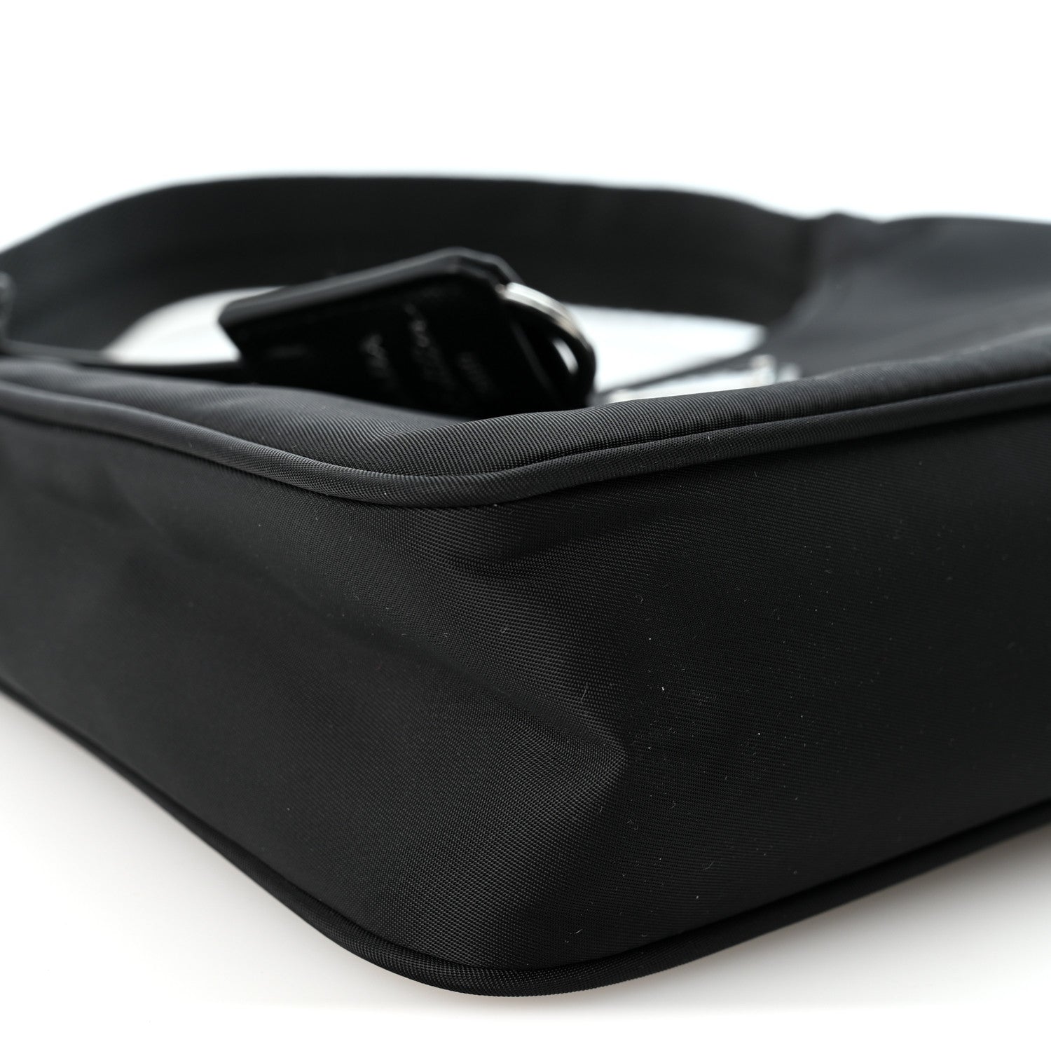Prada Tessuto Nylon Mini Re-Edition 2000 Bag Black 8 of 9
