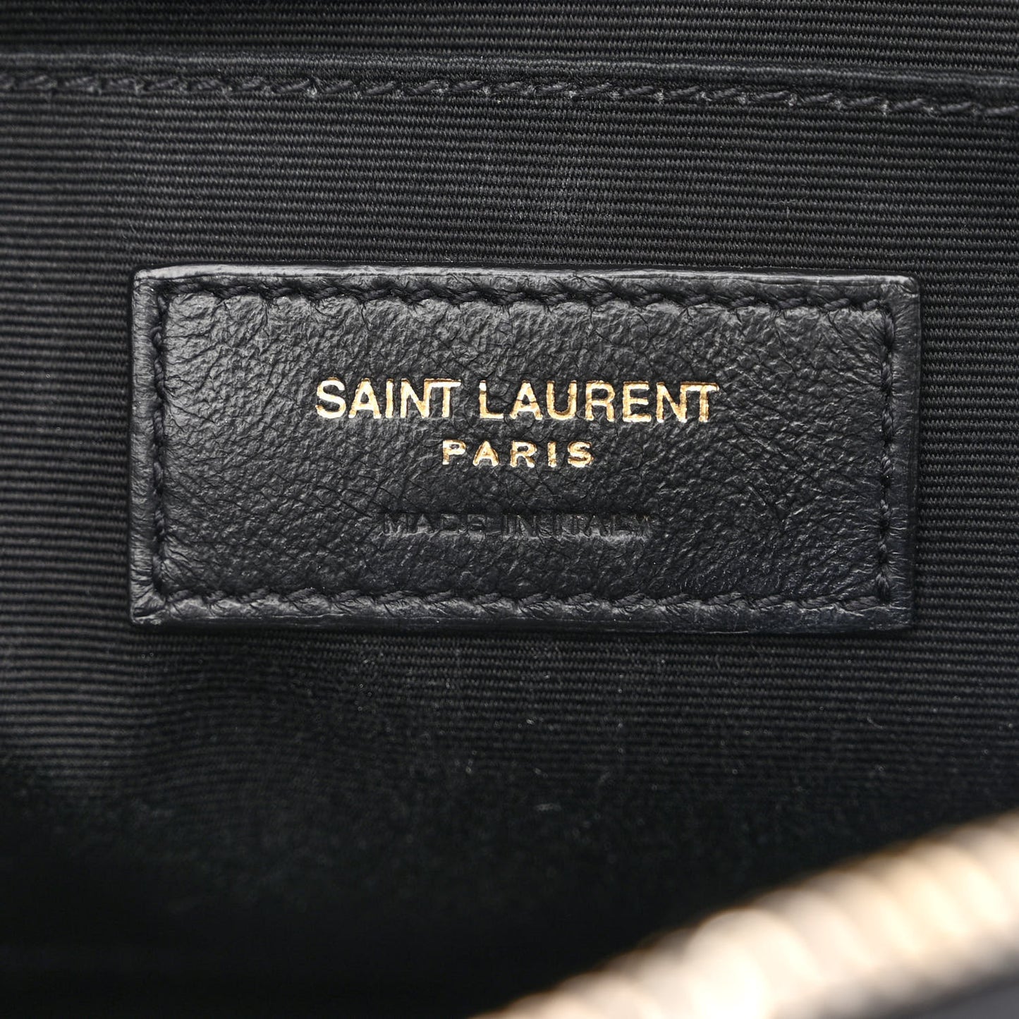 Calfskin Matelasse Monogram Lou Camera Bag Black