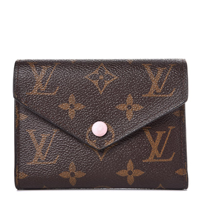 Louis Vuitton Monogram Victorine Wallet Rose Ballerine 1 of 9