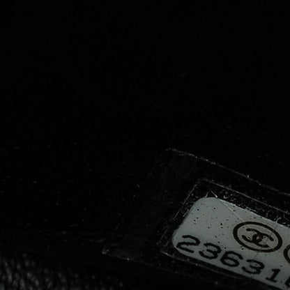 Chanel Crumpled Calfskin Quilted Mini Square Flap So Black 7 of 7