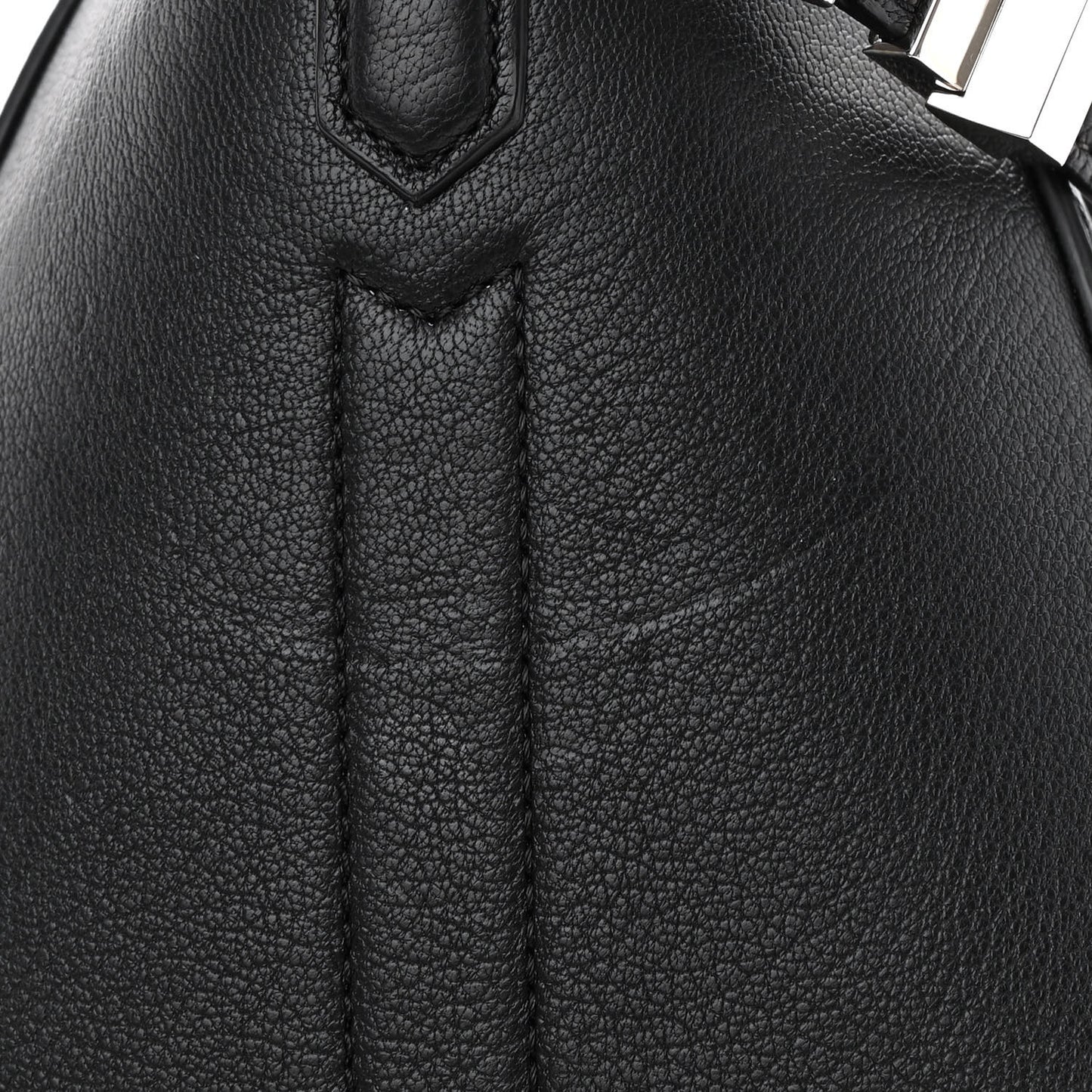 Sugar Goatskin Small Antigona Black