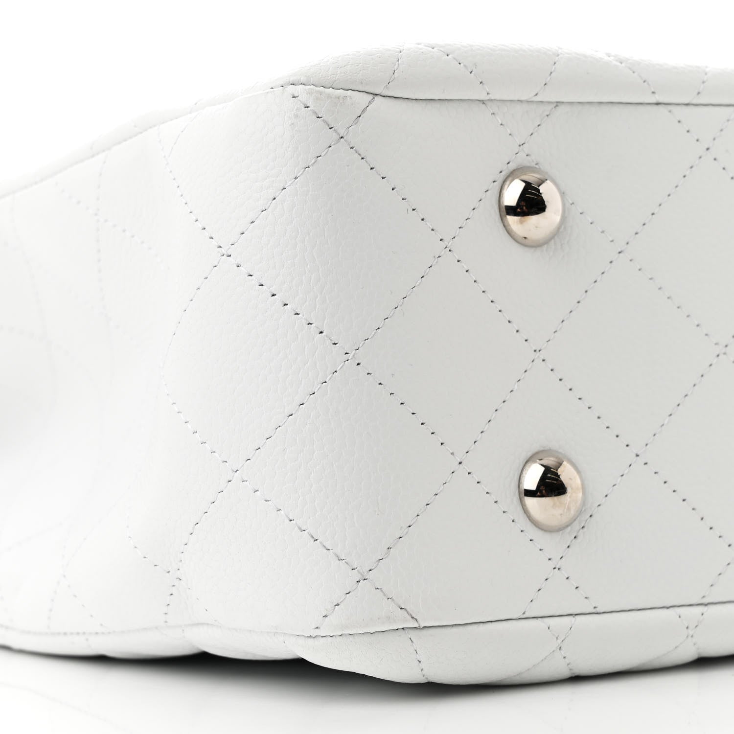 Chanel Caviar Quilted Maxi Paris Edinburgh Flap White 9 of 11