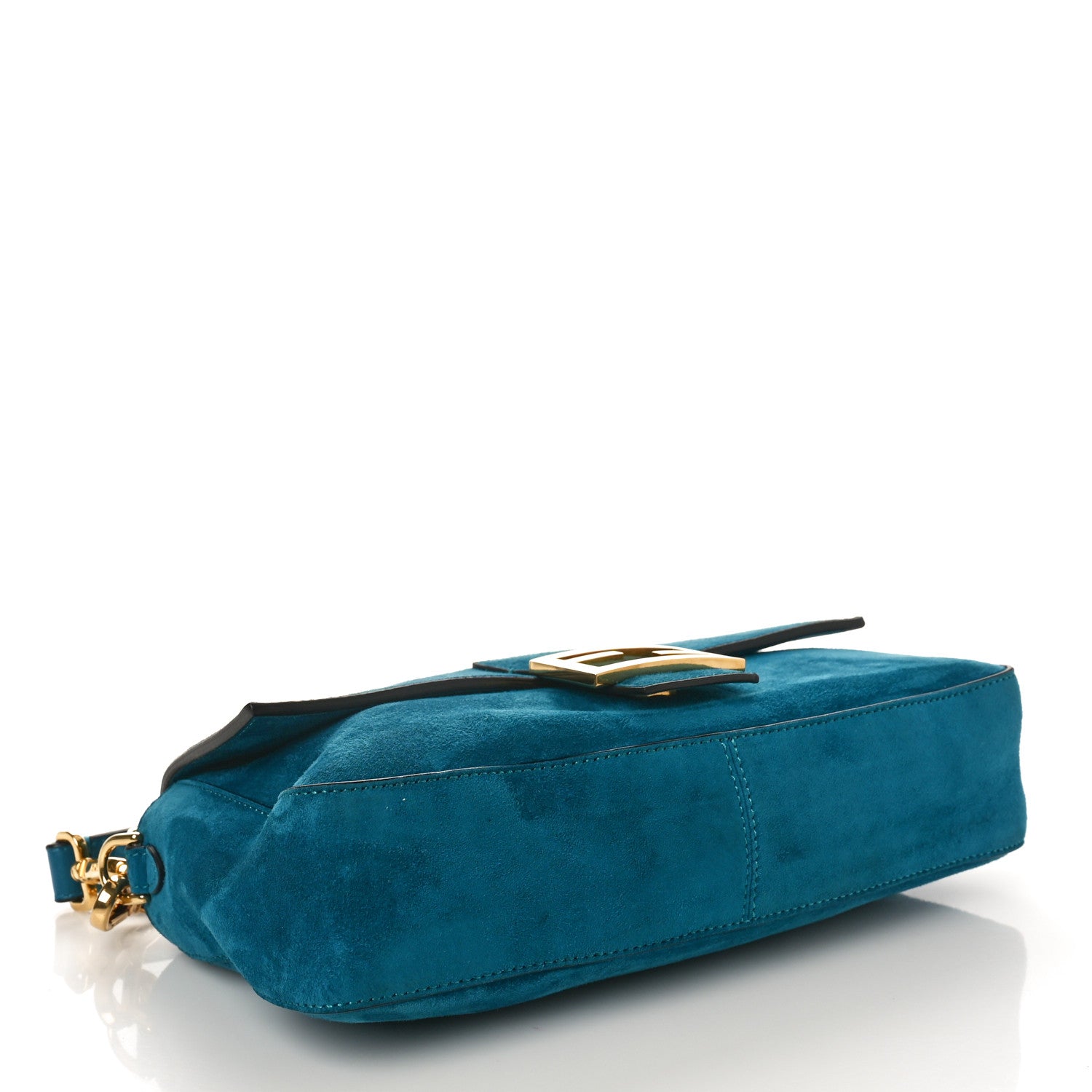Fendi Chamois Baguette Ottanio 4 of 9