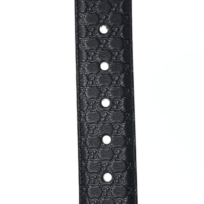 Gucci Soft Microguccissima 40mm Belt 80 32 Black 5 of 5