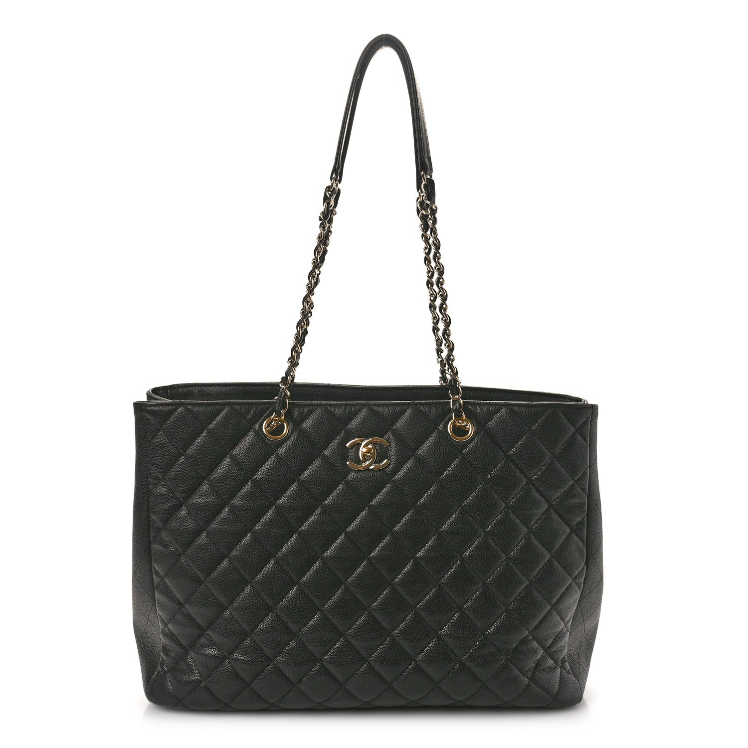 Chanel Caviar Quilted Large Shopping Tote Black 1 of 11