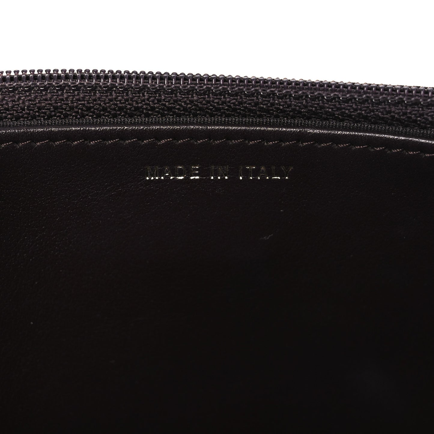 Caviar Quilted Boy Wallet On Chain WOC Dark Brown