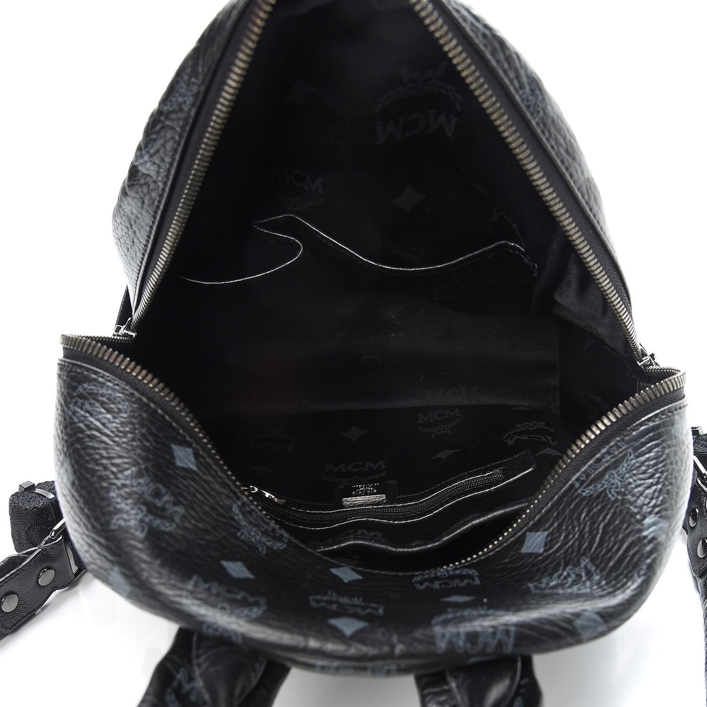 Visetos Studded Small Stark Backpack Black