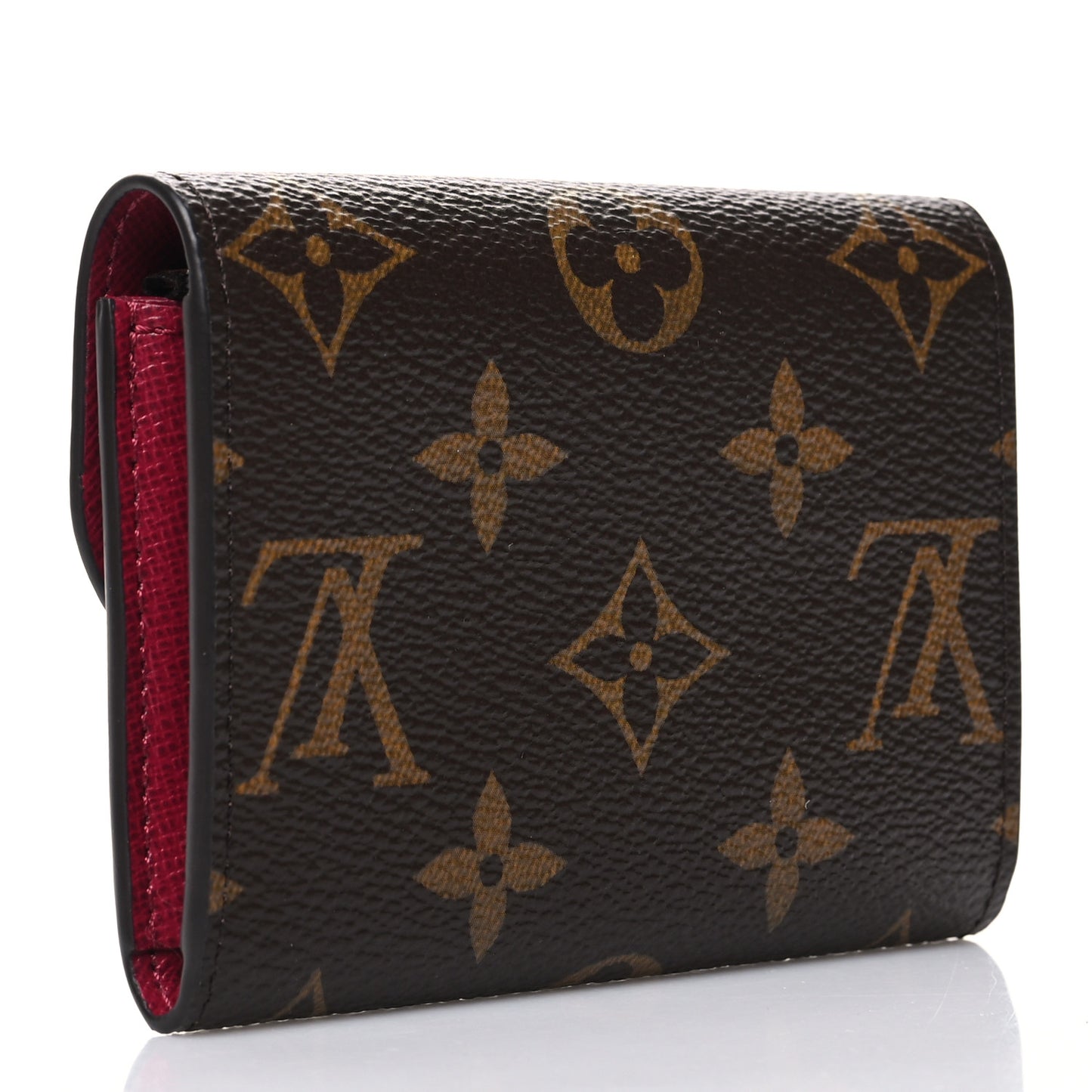 Monogram Rosalie Coin Purse Fuchsia
