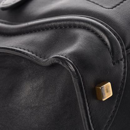 Celine Smooth Calfskin Mini Luggage Black 10 of 20