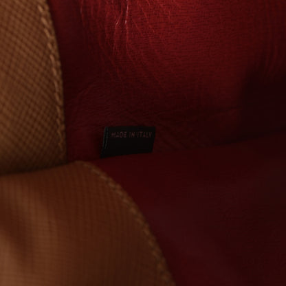 Prada Saffiano Cuir Twin Tote Caramel 7 of 18