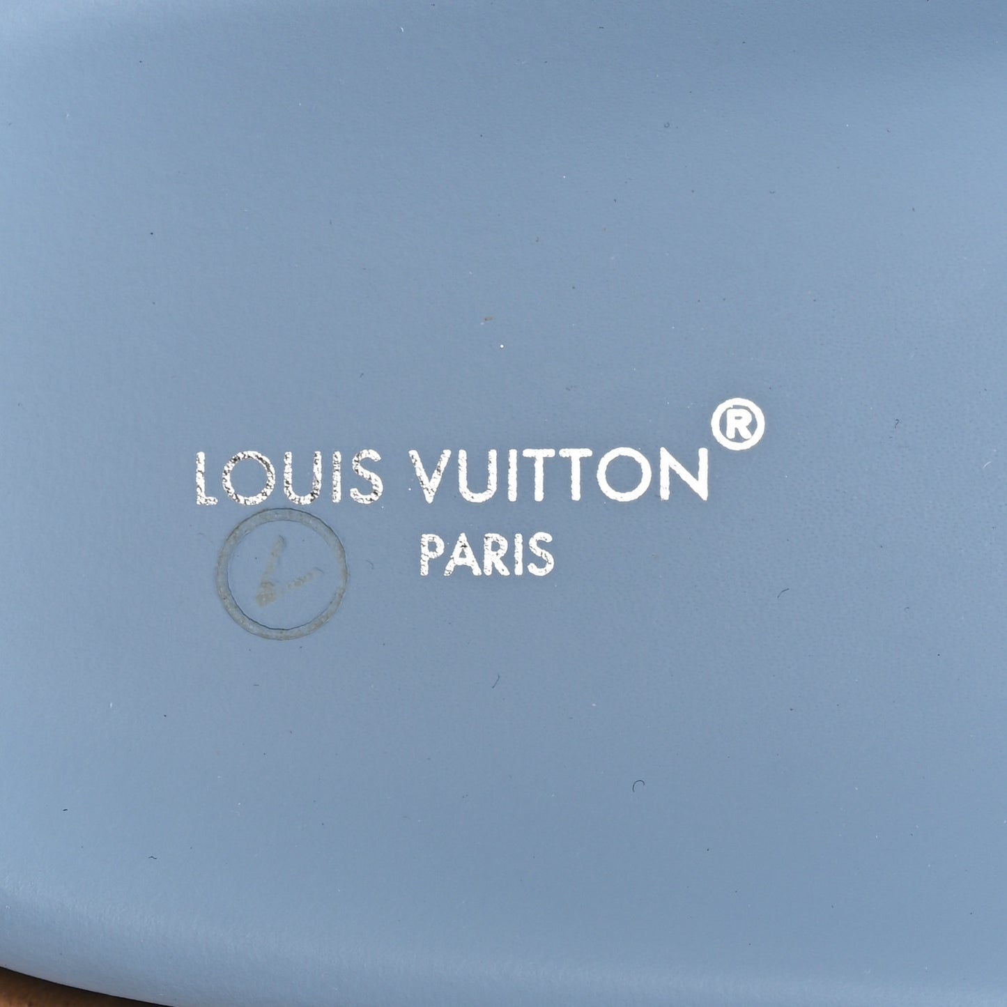 Monogram Denim LV Bliss Womens Comfort Mules 41 Turquoise
