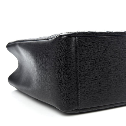 Chanel Caviar Quilted Grand Shopping Tote GST Black 8 of 10