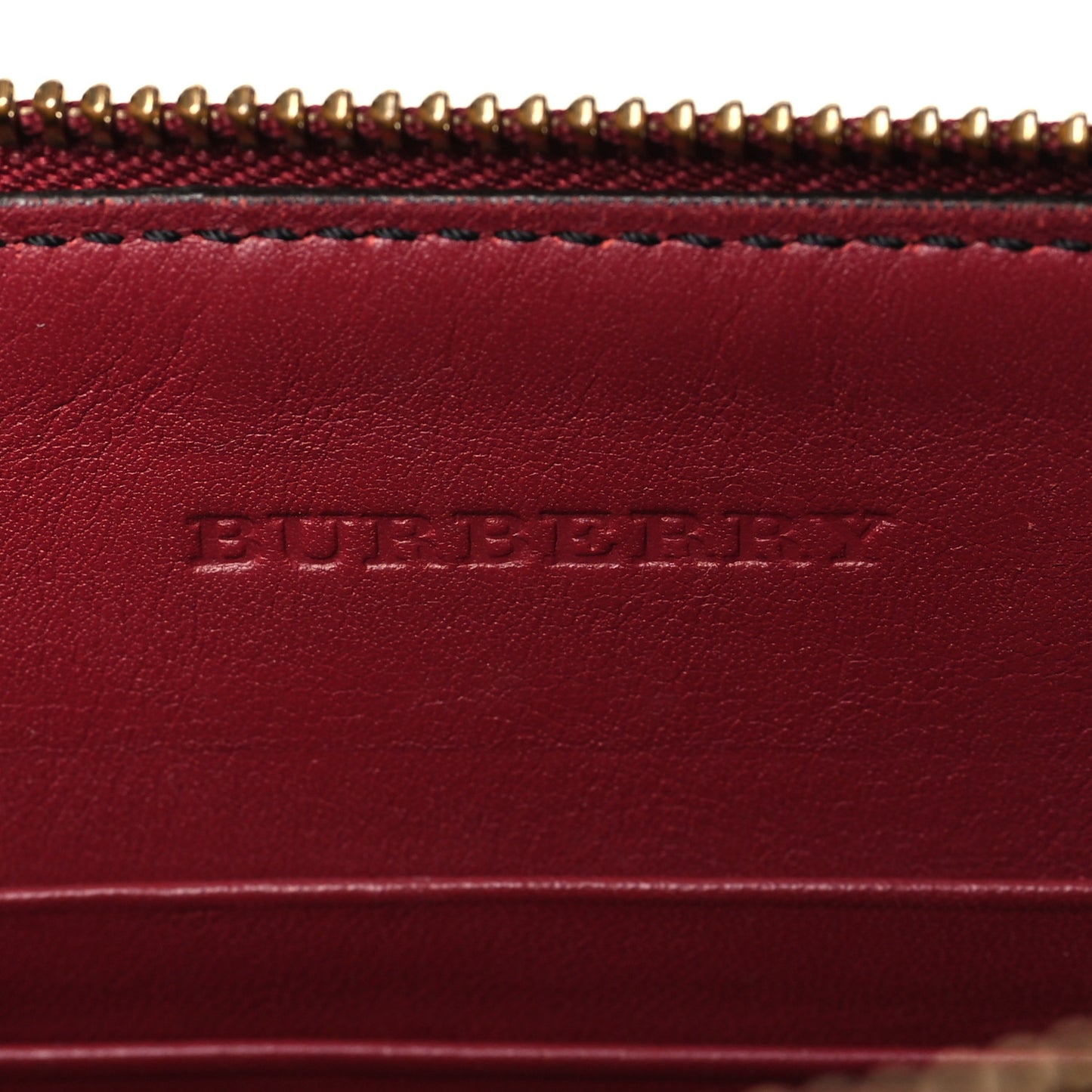House Check Derby Peyton Crossbody Clutch Bag Russet Red