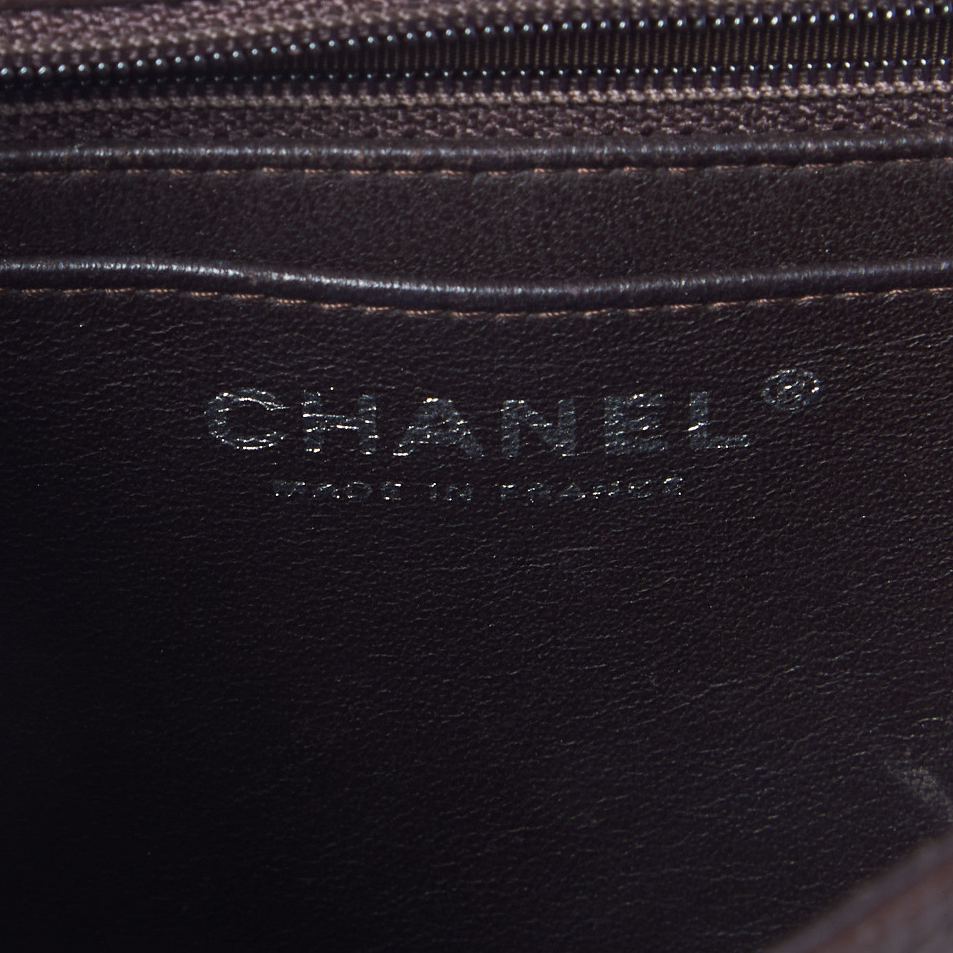 Chanel Caviar Quilted Jumbo Single Flap Brown 9 of 10