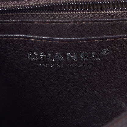 Chanel Caviar Quilted Jumbo Single Flap Brown 9 of 10