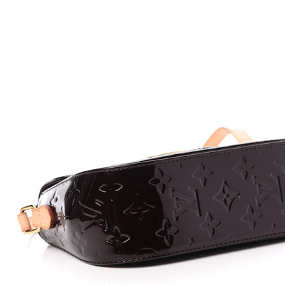 Louis Vuitton Vernis Bellflower PM Amarante 7 of 9