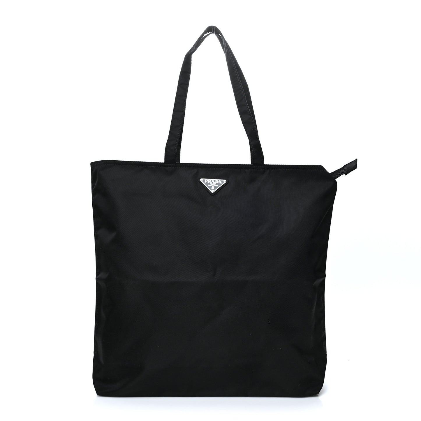 Tessuto Nylon Shopping Tote Black