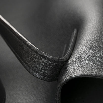 Saint Laurent Calfskin Large Shopping Tote Black 12 of 14