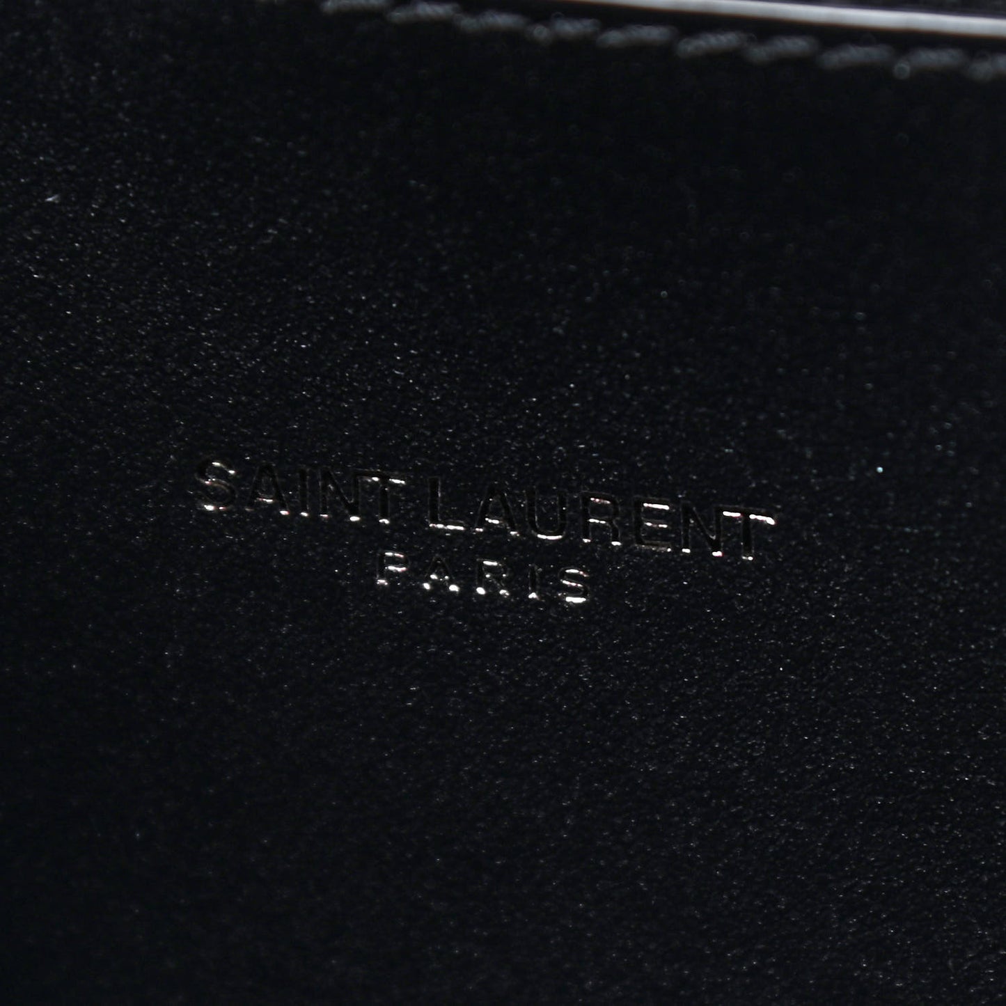 Grained Calfskin Small Sac De Jour Black