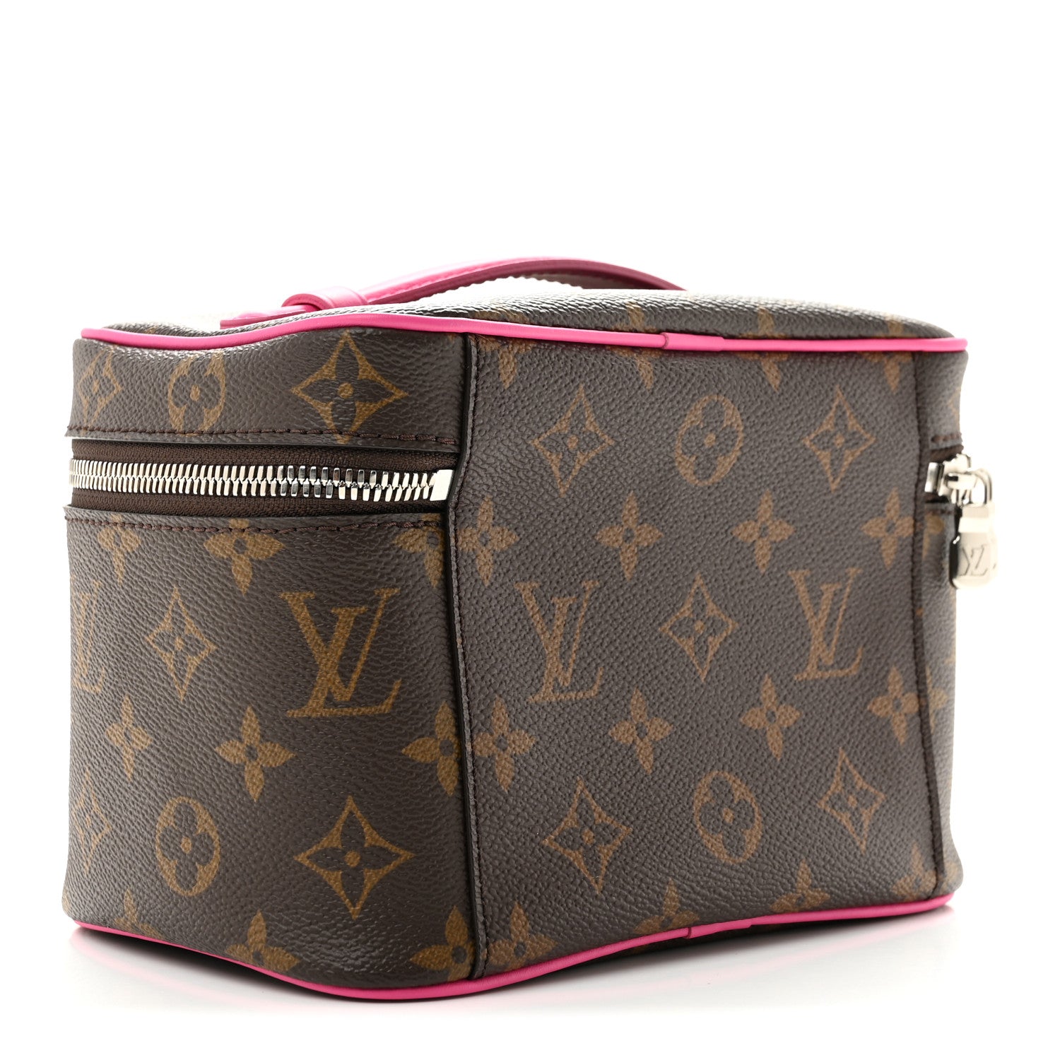 Louis Vuitton Monogram Macassar Nice Mini Pondichery Pink 3 of 7