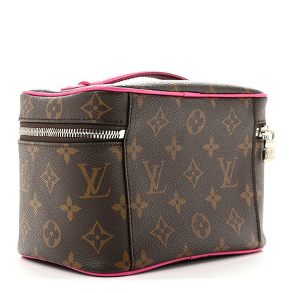 Louis Vuitton Monogram Macassar Nice Mini Pondichery Pink 3 of 7