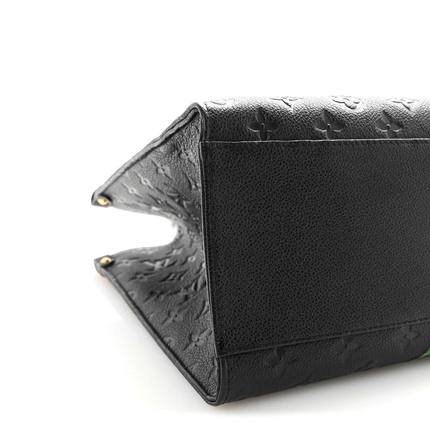 LV X YK Empreinte Inlaid Kusama Flowers Onthego MM Black
