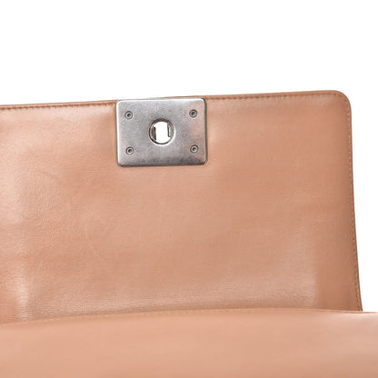 Chanel Lambskin Quilted Small Boy Flap Beige 18 of 18