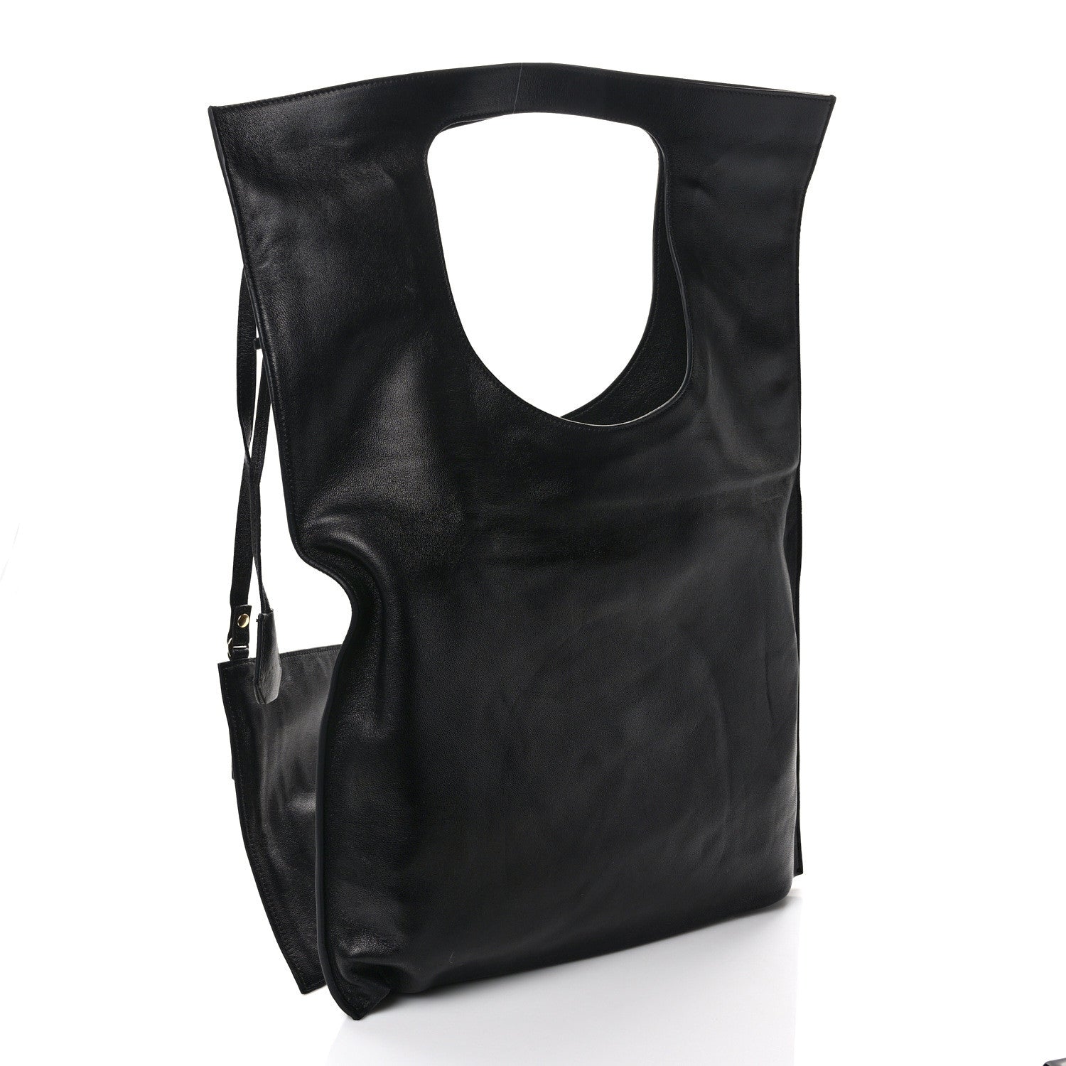 Tom Ford Ramskin Large Alix Padlock Zip Shoulder Bag Black 3 of 10