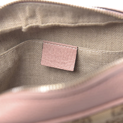 Gucci Monogram Mini Bree Messenger Bag Beige Soft Pink 6 of 11