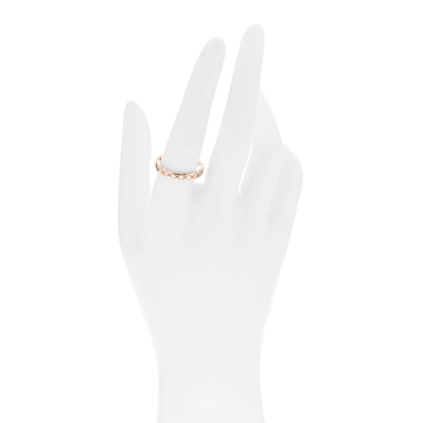 18K Beige Gold Mini Coco Crush Ring 59 8.75