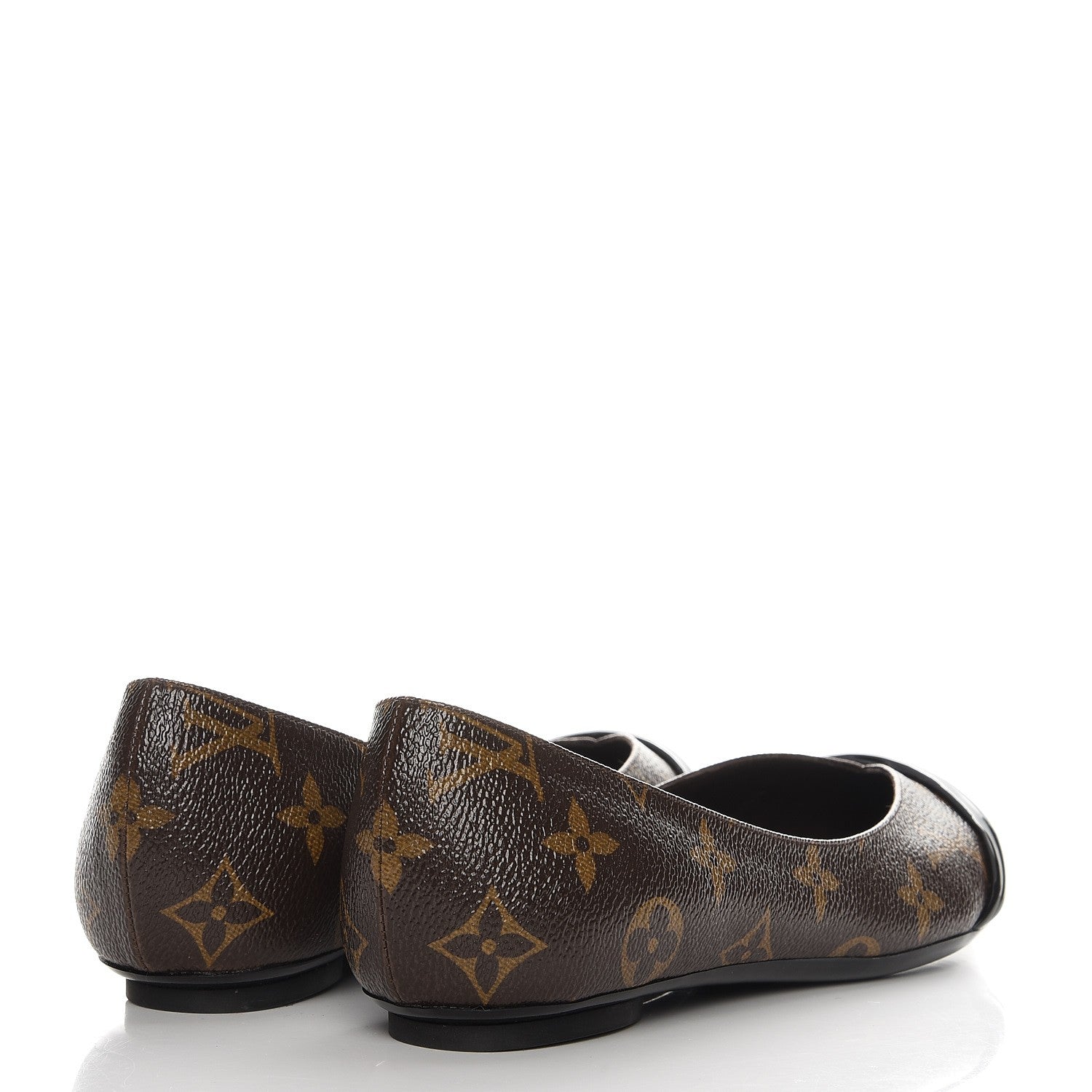 Louis Vuitton Monogram Inspired Ballerina Flats 36 4 of 7