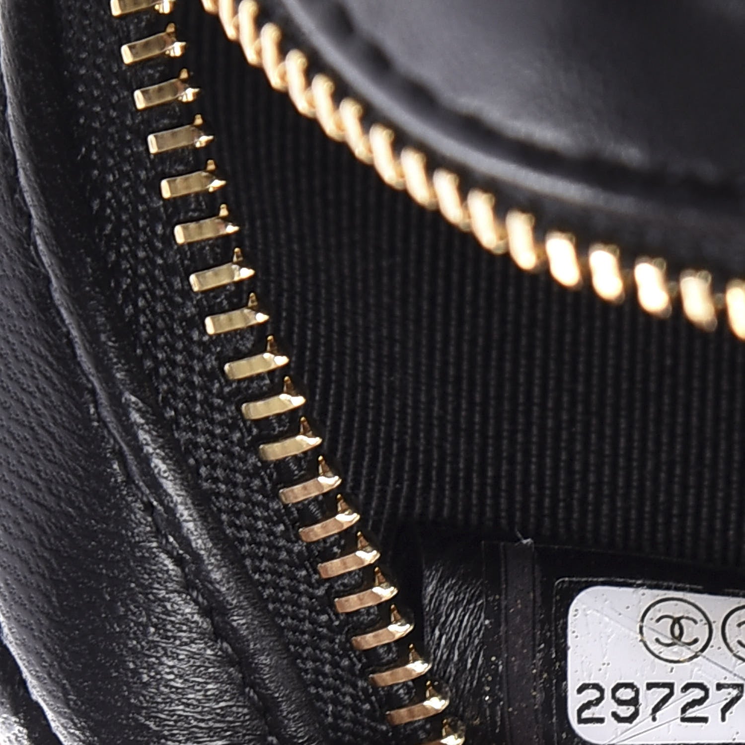 Chanel Lambskin Quilted Waist Bag Black 7 of 16