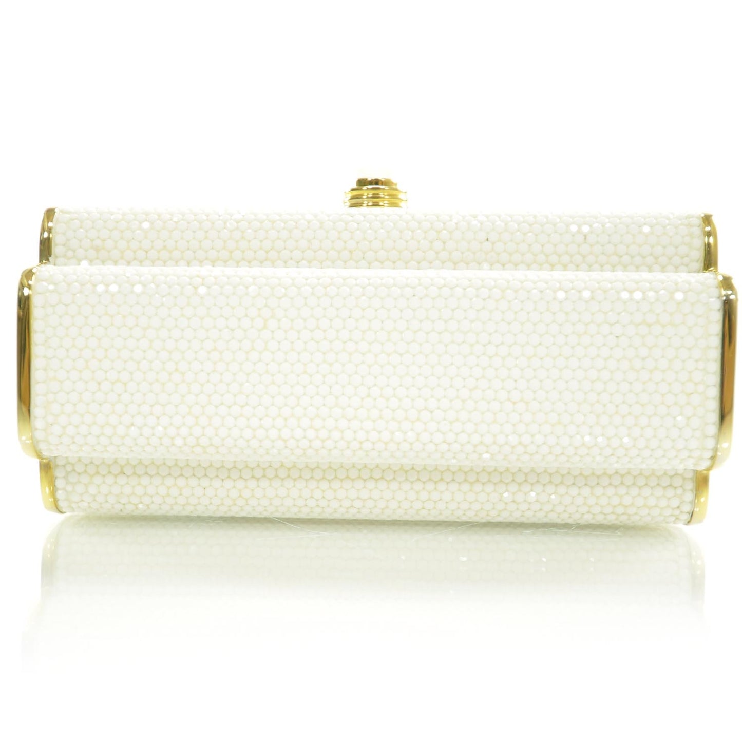 Crystal Geometric Clutch White