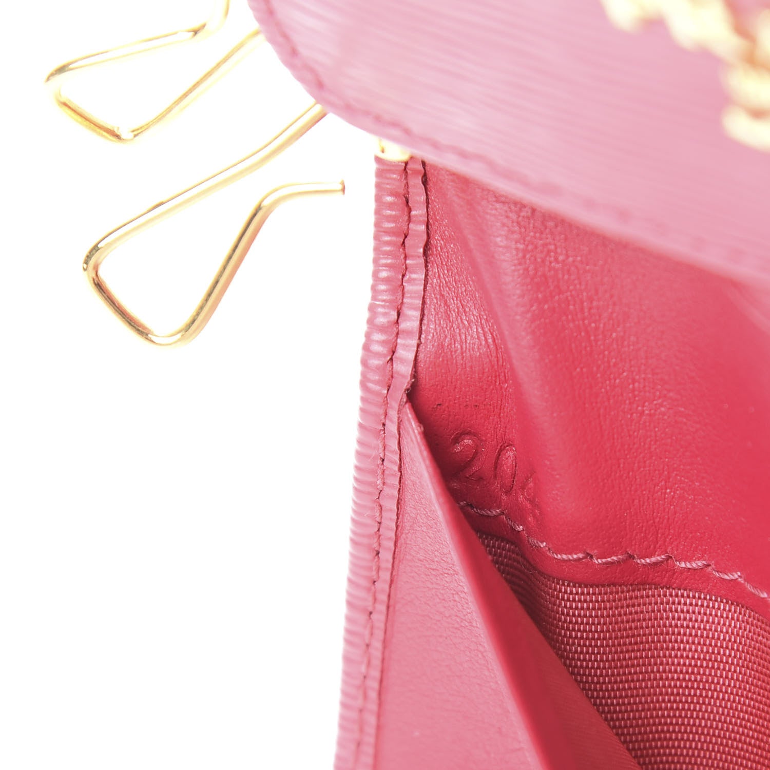 Prada Vitello Move Metal 6 Key Holder Peonia 8 of 10