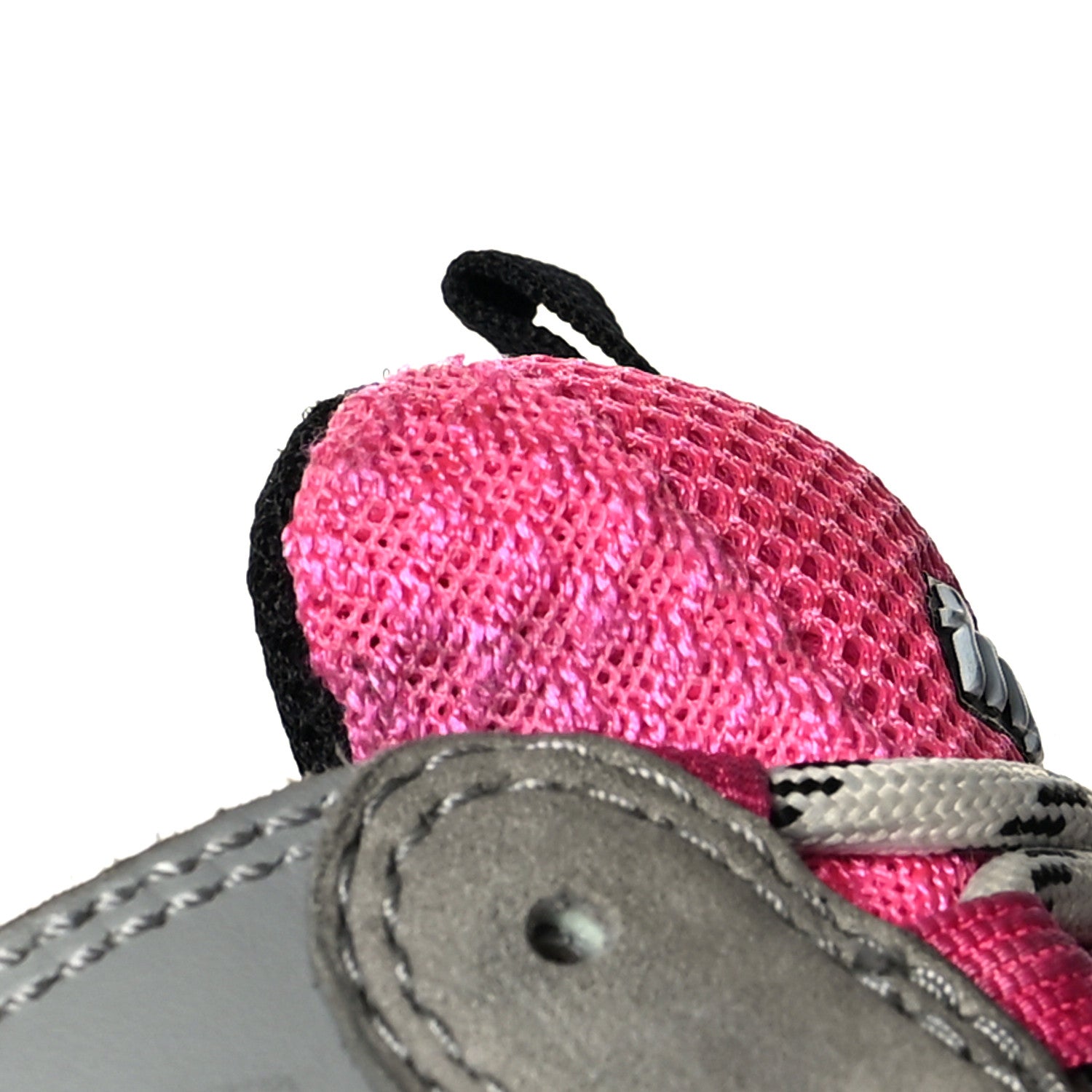 Balenciaga Fabric Mesh Womens Triple S Sneakers 42 Fluo Pink Grey White 9 of 13